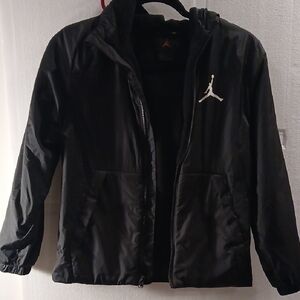Jordan Hoodie Black Windbreaker Jacket